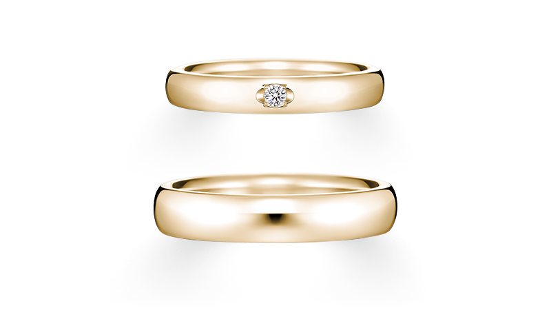 結婚指輪 オリジンビリーフ45R×35DR1