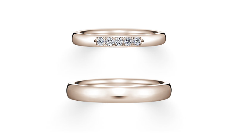 結婚指輪 オリジンビリーフ35R×25DR5
