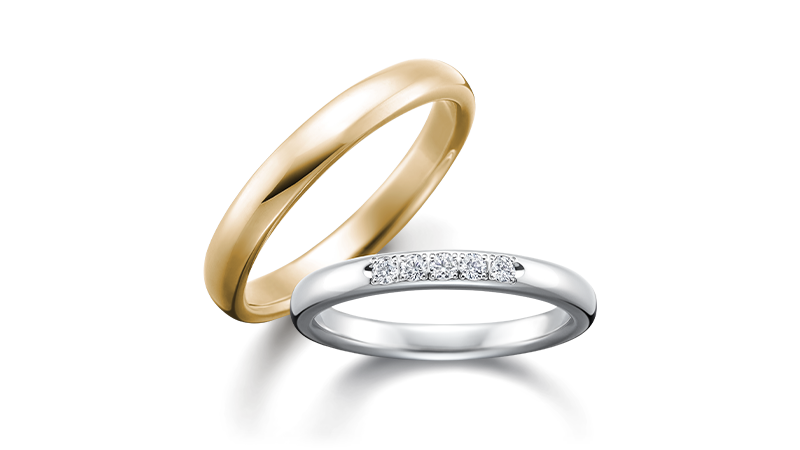 結婚指輪 オリジンビリーフ35R×25DR52